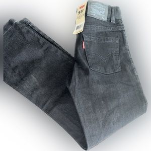 Black 7x regular 511 slim boy jeans